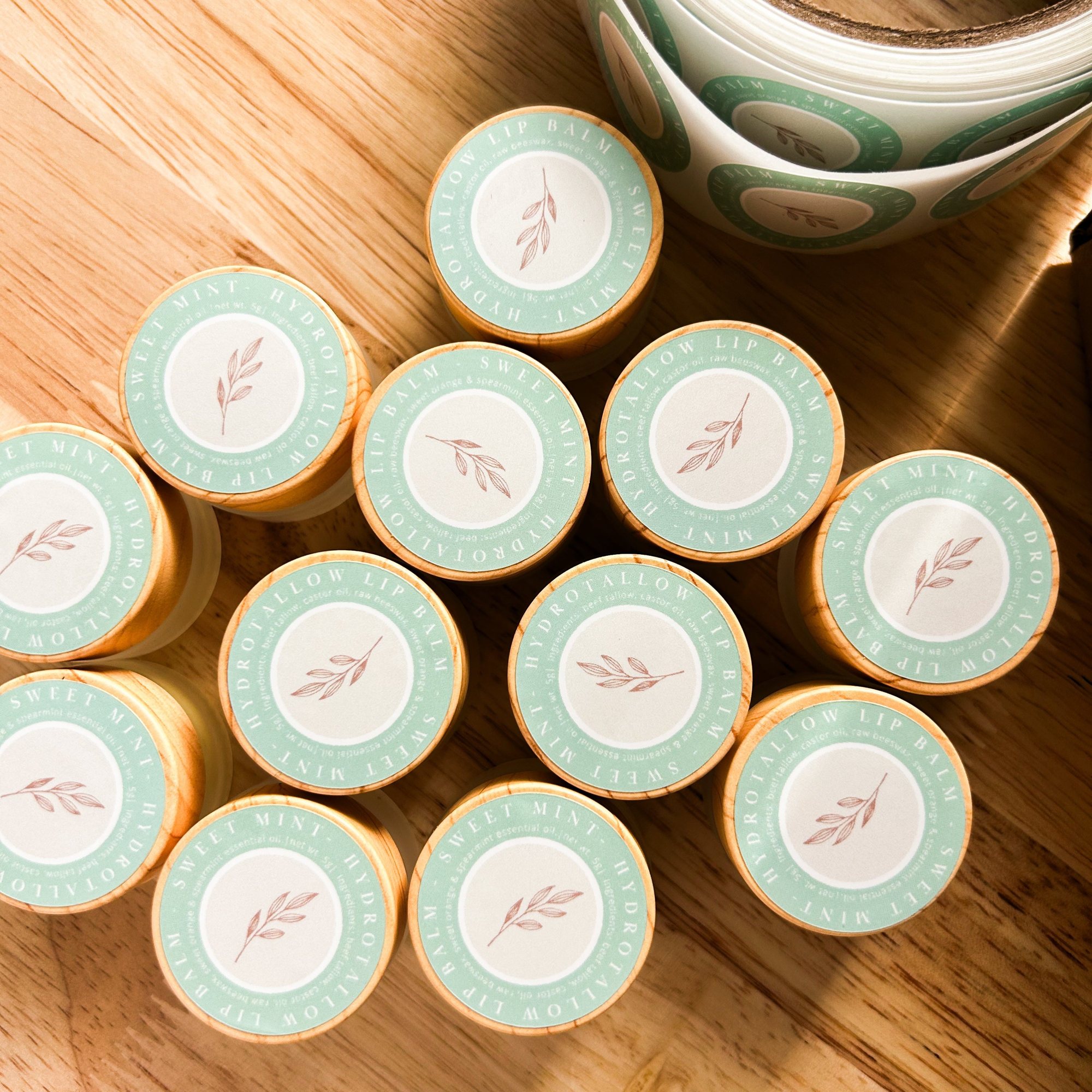 HydroTallow tallow lip butter tubes